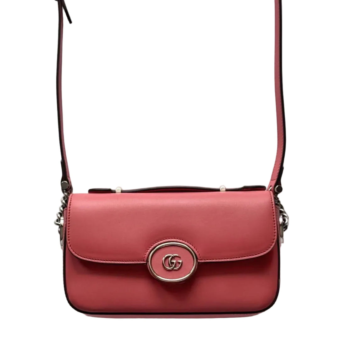 Gucci Small Petite GG Shoulder Bag Pink  KDWYGX7