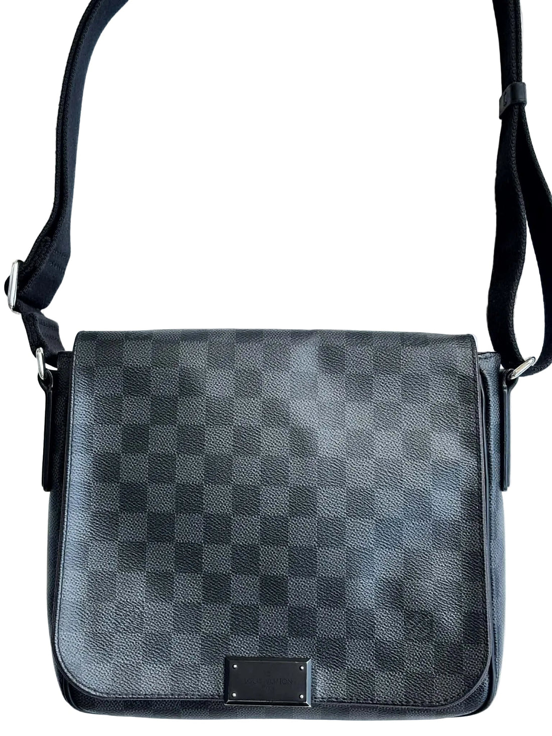 Louis Vuitton Damier Graphite District Messenger Bag PM (Pre-owned) D8TBJDW