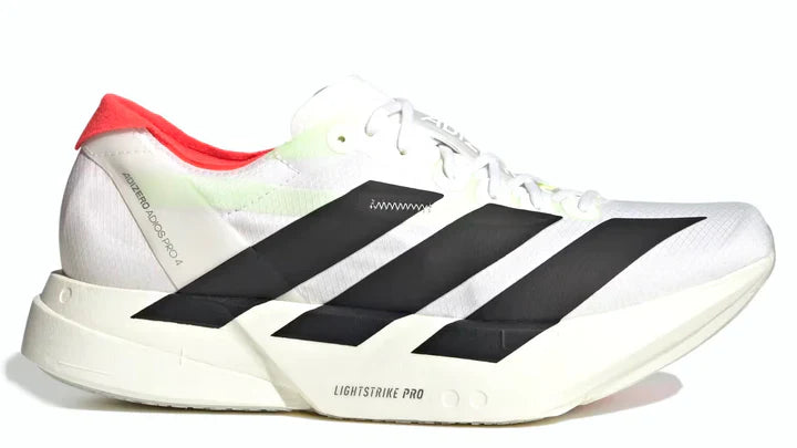 adidas Adizero Adios Pro 4 White Black Red (Women's)
