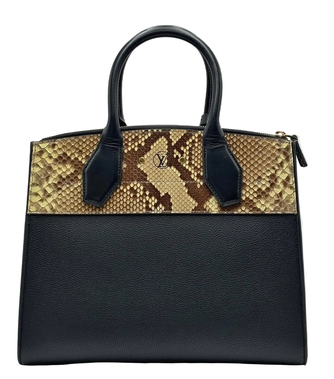 Louis Vuitton  Python/Leather City Streamer MM Noir (Like new) CMTJ609