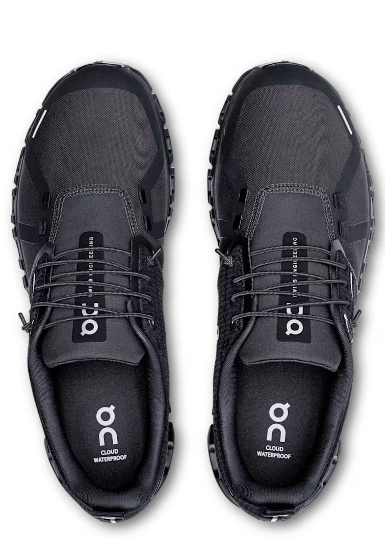 On Running Cloud 6 Waterproof All Black