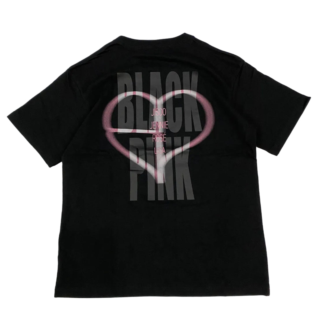 BLACKPINK Big Heart Logo Tee Black