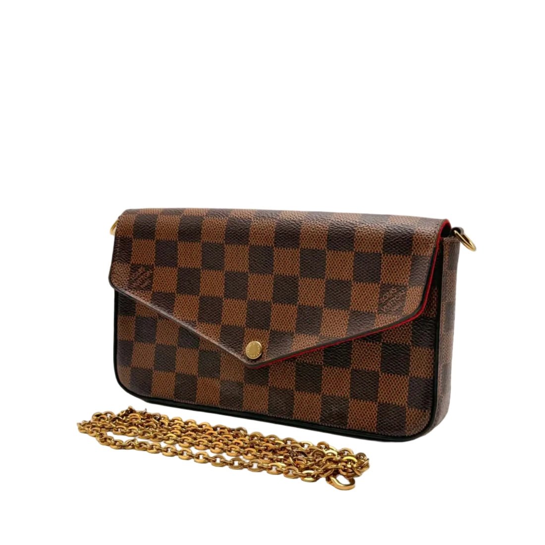 Louis Vuitton Pochette Félicie Damier Ebene Canvas (Like new) YYBWTJ3