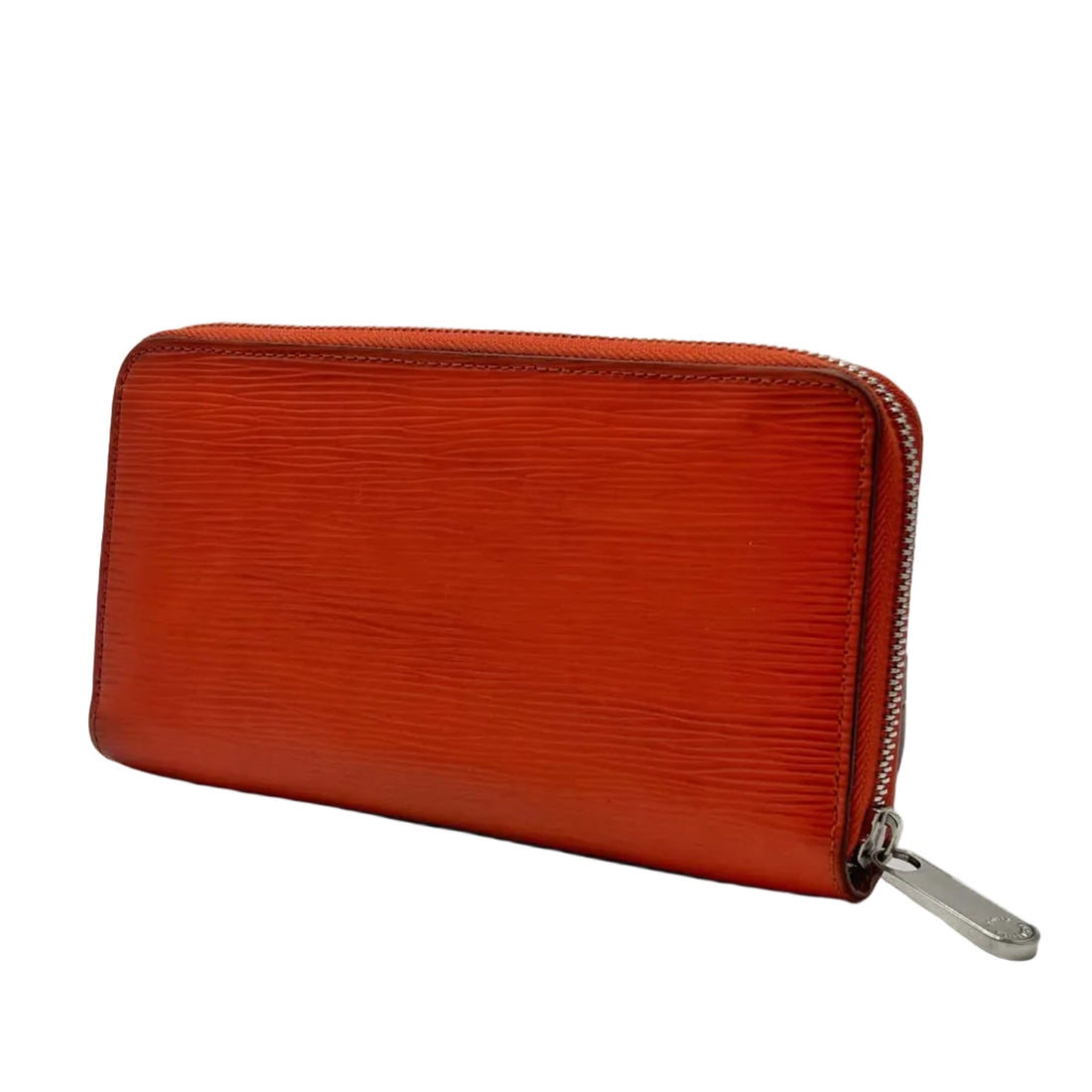 Louis Vuitton Zippy Wallet Ivory Epi Leather Orange (Pre-owned)
