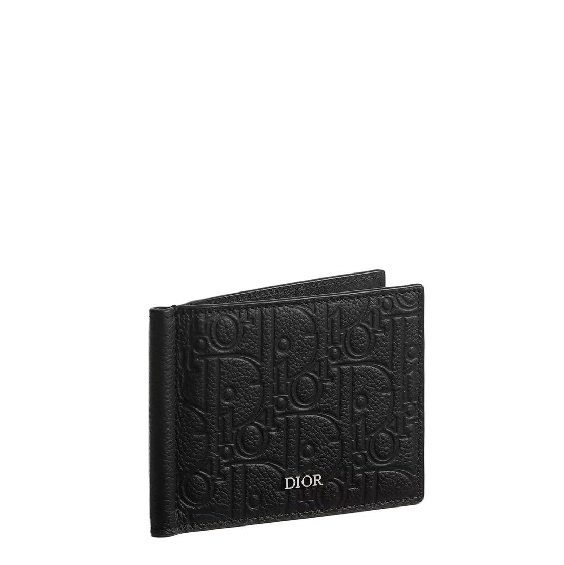 Dior Wallet with Money Clip Black Dior Gravity Leather (Bnew)
