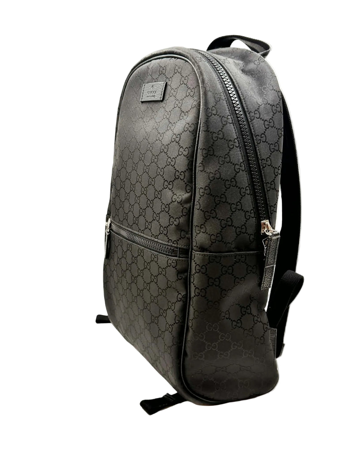 Gucci Slim Backpack GG Black (Like new)