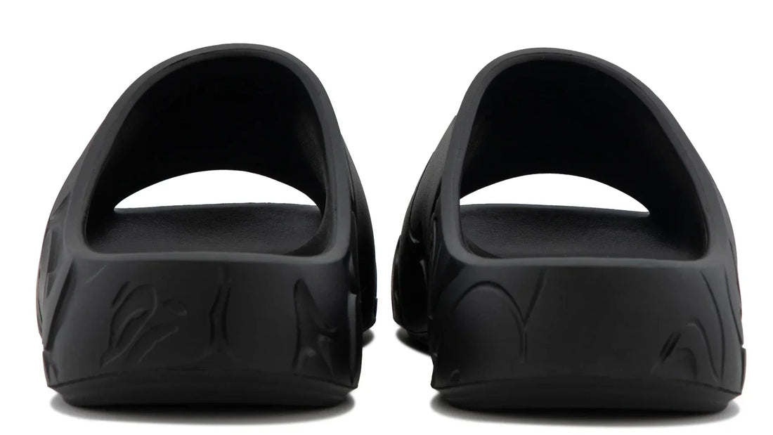A Bathing Ape Slide #1 Black Solid Camo