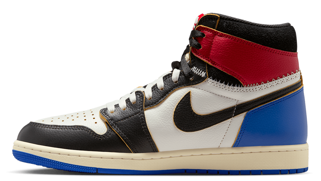Jordan 1 Retro High OG SP Fragment x Union LA Varsity Red Sport Royal