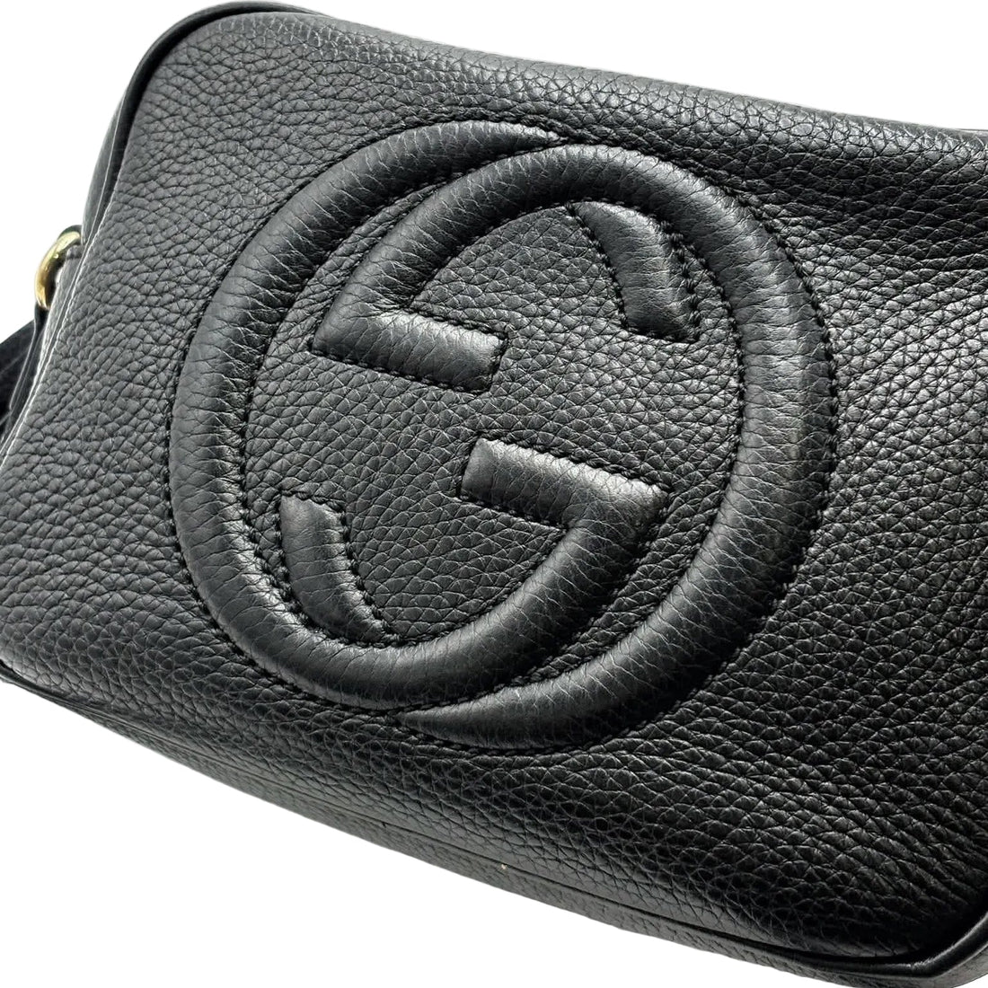 Gucci Soho Disco Leather Mini Black (Pre-owned) 6TMJCRV