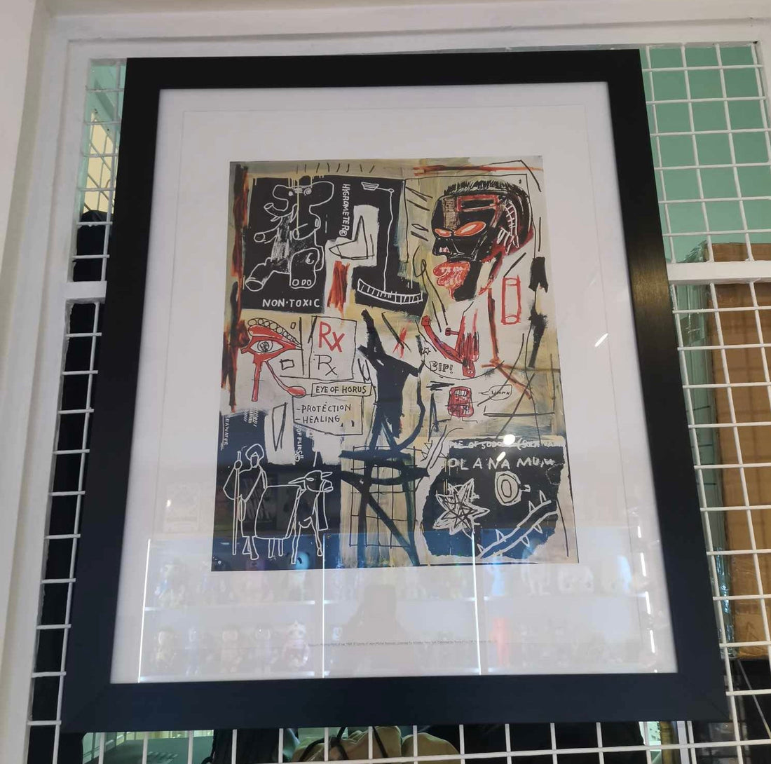 Jean‐Michel Basquiat Melting Point of Ice (Framed)