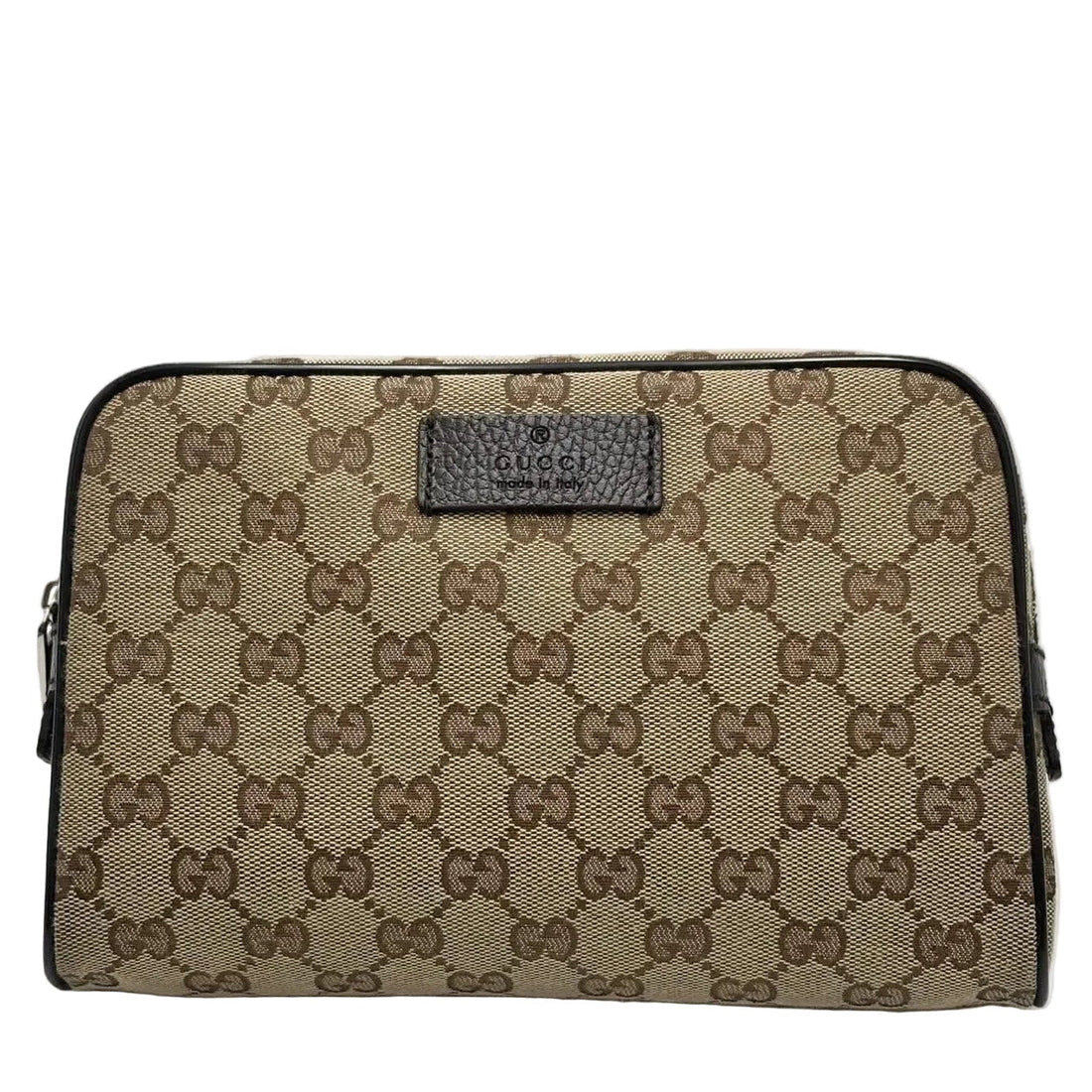 Gucci Monogram Belt Bag Dark Brown (Like new) TKHY7Y4