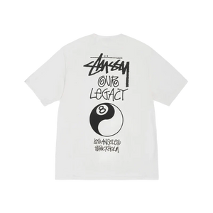 STUSSY Ol 8 Ball Yin Yang Pig. Dyed Natural