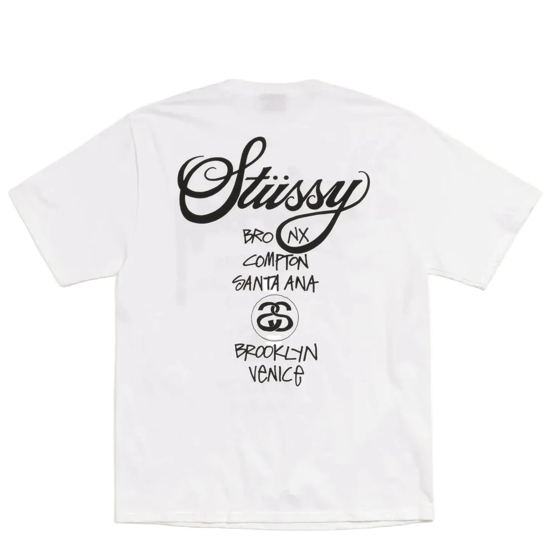 Stussy Global Cities World Tour Tee White (2010-2019)