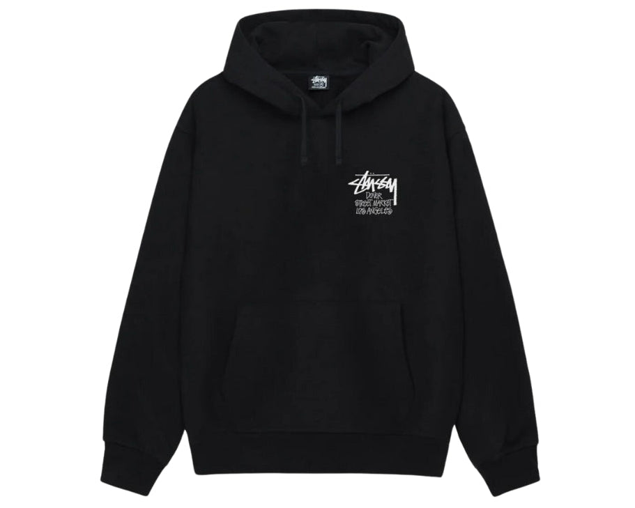 Stussy Stock DSM Los Angeles Hoodie Black