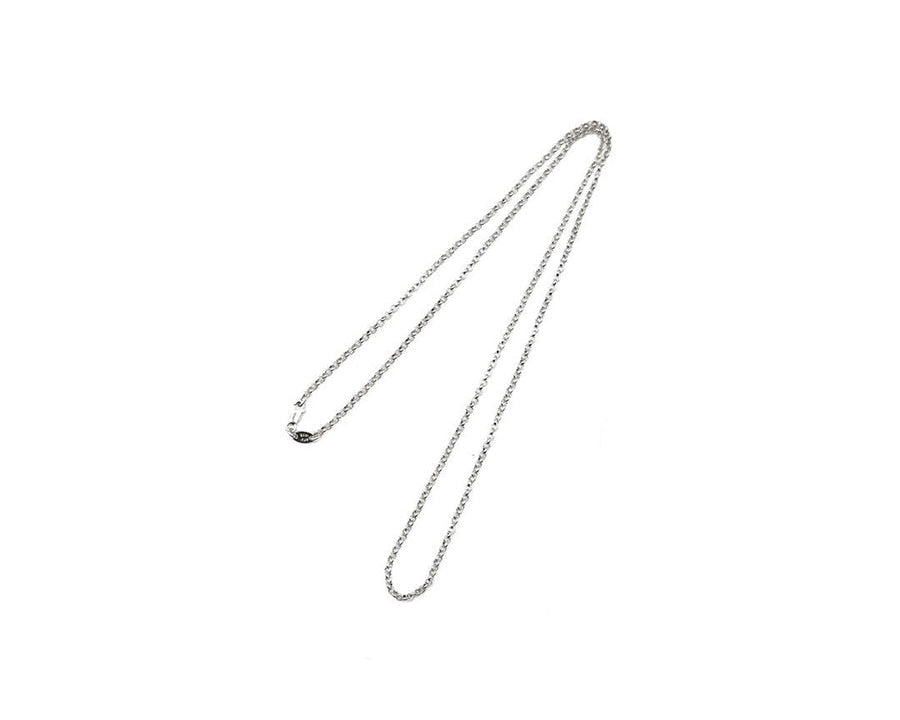 Chrome Hearts  Silver Roll Chain Necklace 18”