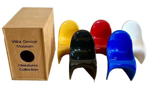 Vitra Design Museum Miniature Collection Verner Panton Panton Chair Set With Box