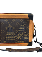 Load image into Gallery viewer, Louis Vuitton x Nigo Soft Trunk
Damier Ebene Giant Brown (Pre-loved)
