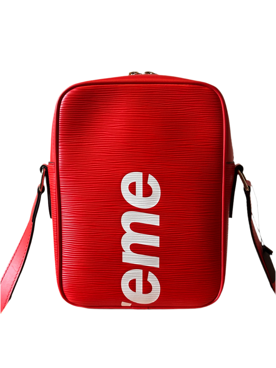 Louis Vuitton x Supreme Danube Epi PM Red