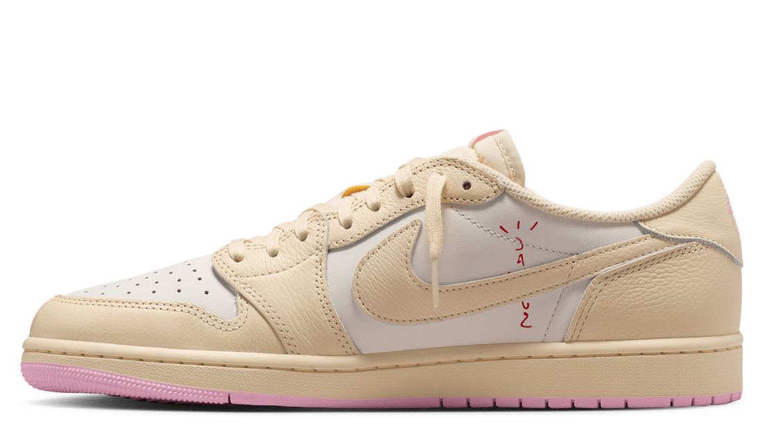 Jordan 1 Retro Low OG SP Travis Scott Shy Pink