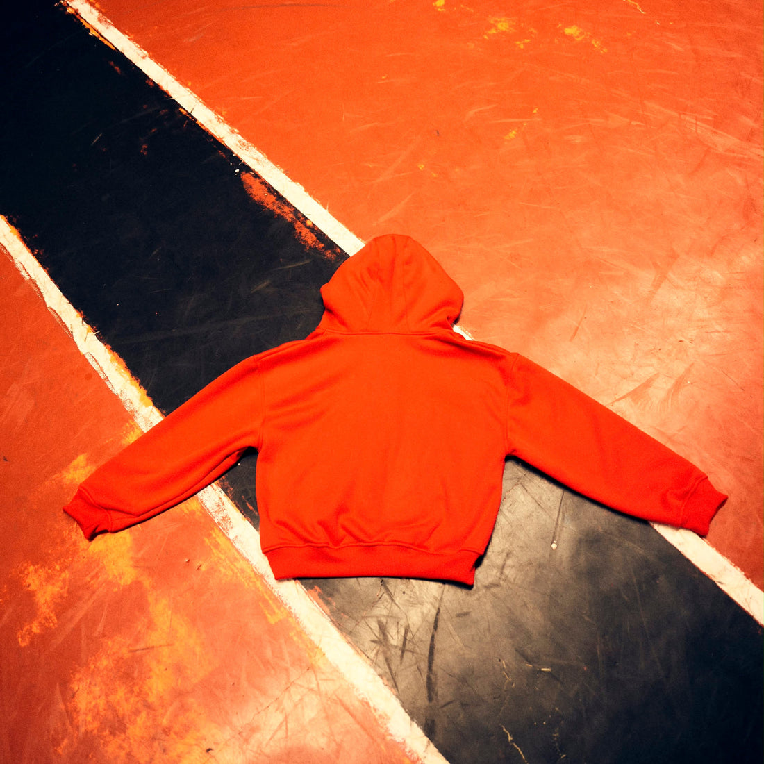 SONO Classic Red Double Zip Hoodie