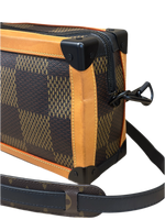 Load image into Gallery viewer, Louis Vuitton x Nigo Soft Trunk
Damier Ebene Giant Brown (Pre-loved)
