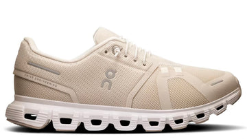 On Running Cloud 6 Pearl White