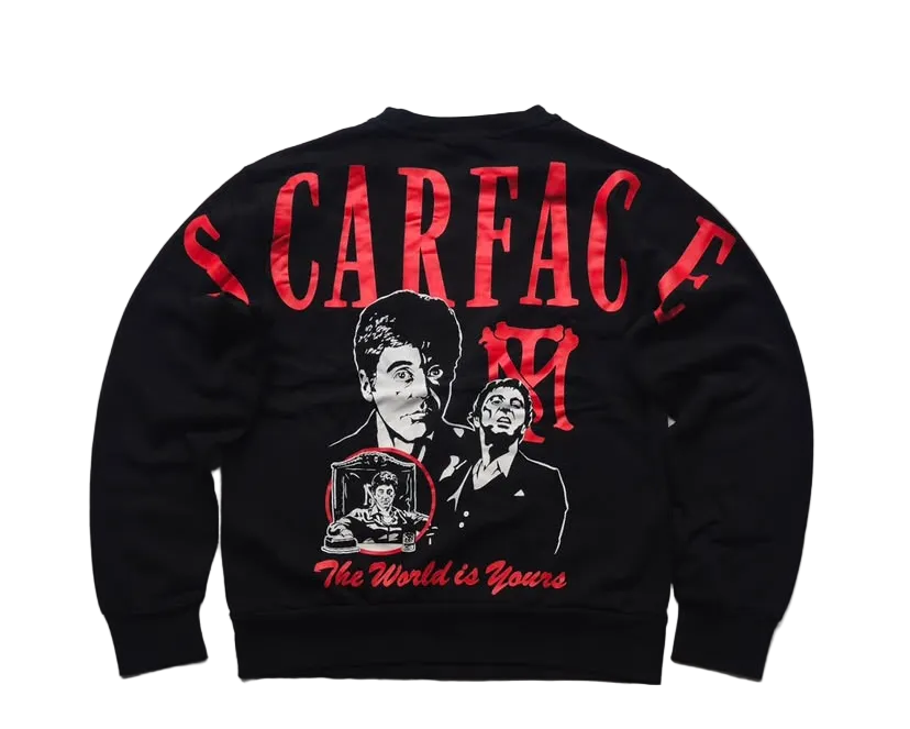 Scarface Graphic Sweatshirt Tony Montana