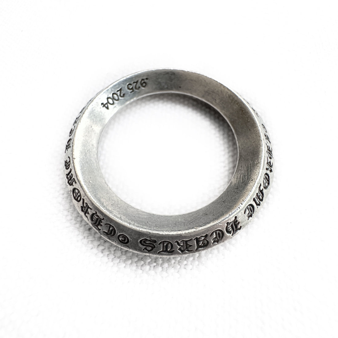 Chrome Hearts O-Ring Pendant Silver 925 Charm Necklace