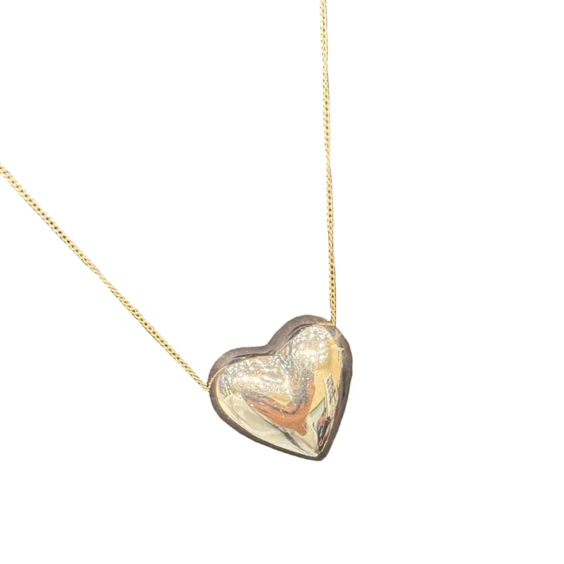Tiffany & Co. Elsa Peretti Full Heart Pendant Necklace (Vintage)