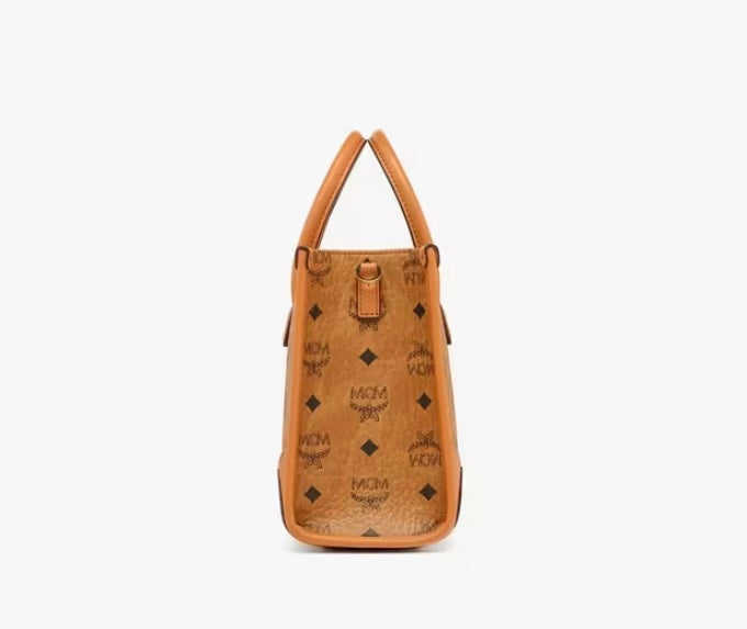 MCM Small München Tote In Visetos