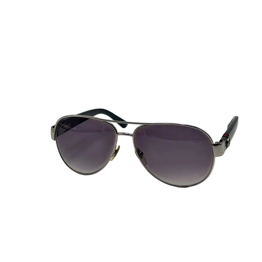 Gucci Aviator Metallic Sunglasses (Like new)