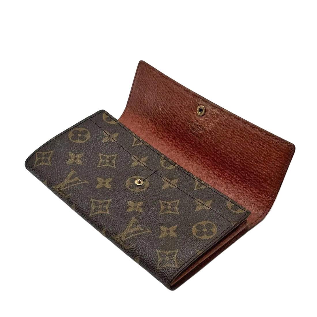 Louis Vuitton Monogram Portefeuille Sarah Wallet long Wallets (Pre-owned)