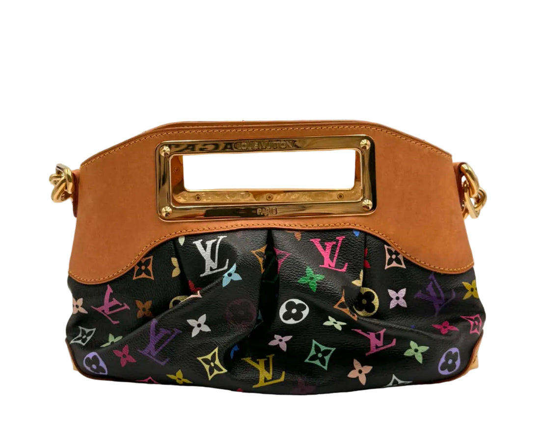 Louis Vuitton Multicolor Monogram “Murakami” Judy Black Bag (Like new)