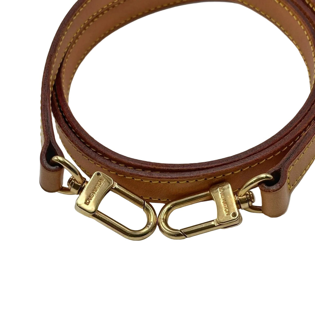 Louis Vuitton Natural Vachetta Leather Shoulder Strap (Pre-owned)