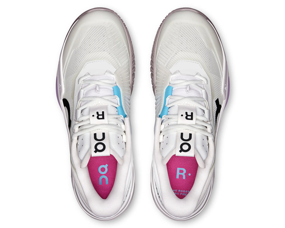On The ROGER Pro Fire White Pink (Women's)