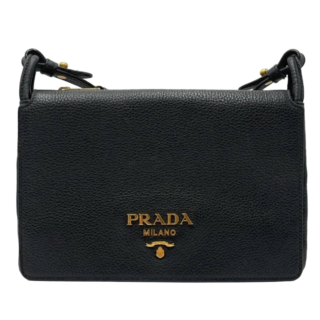 Prada Flap Vitello Daino Medium Crossbody Bag (Like new) HY9XHTK