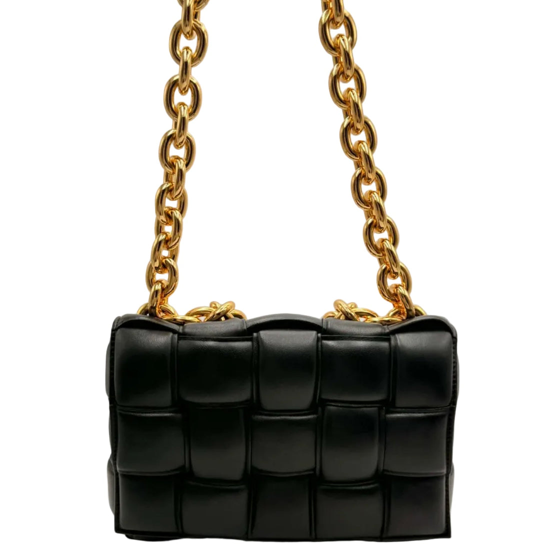 Bottega Veneta Chain Cassette Bag Black Nappa Leather (Like new) 9XBH76K