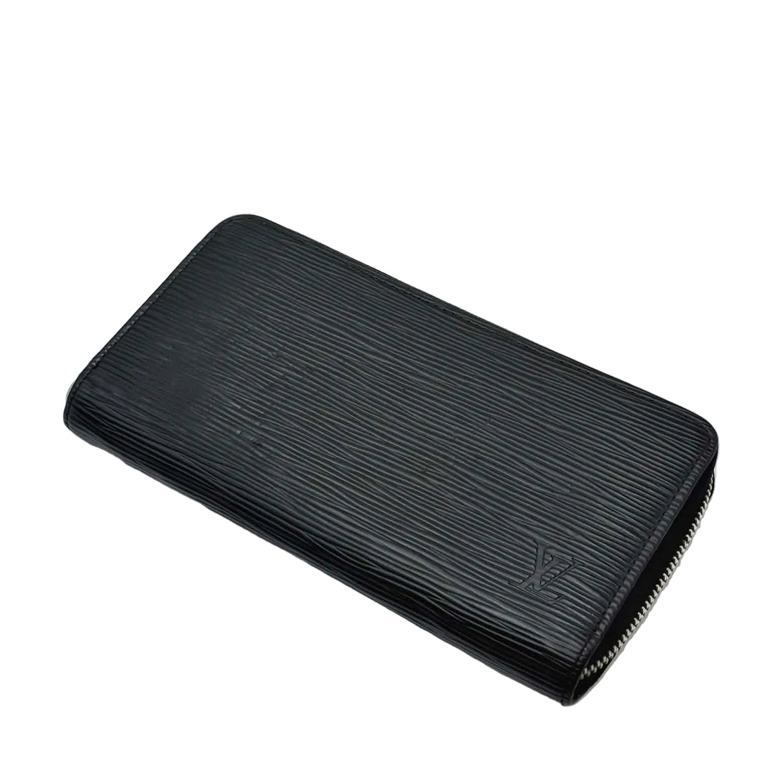 Louis Vuitton Zippy Wallet Ivory Epi Leather Black (Pre-owned)