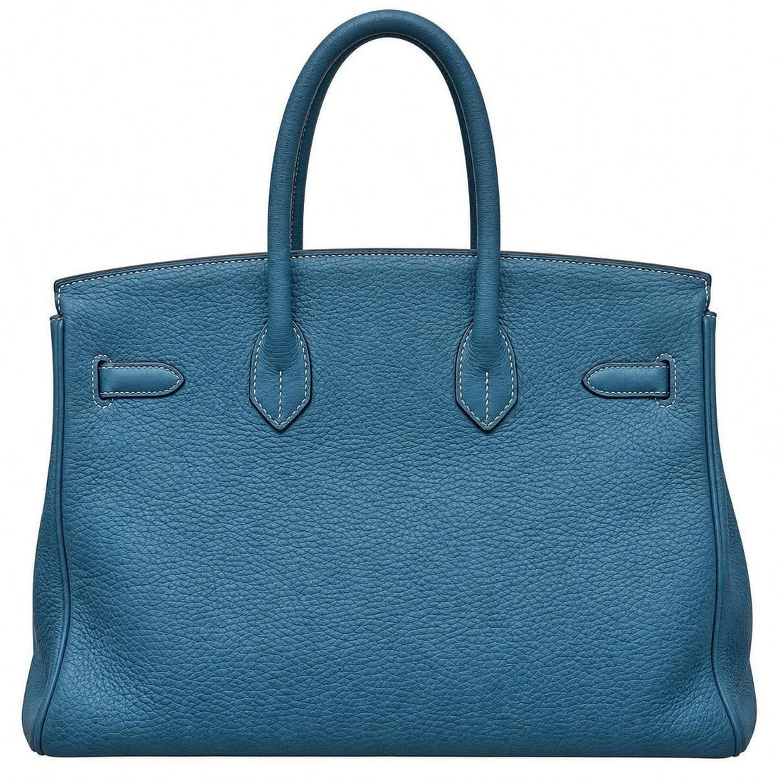 Hermes Birkin 35 Togo Handbag Bleu Jean (Pre-owned) 8VRJCCX