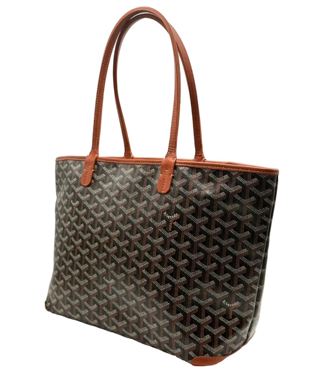 Goyard Artois PM Bag Black & Tan (Like new) VTQMJ6C