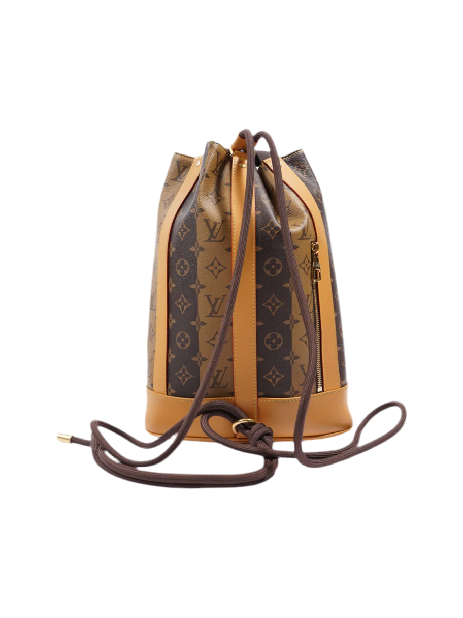 Louis Vuitton x Nigo Brown Randonnee Backpack Monogram / Monogram Reverse Coated Canvas