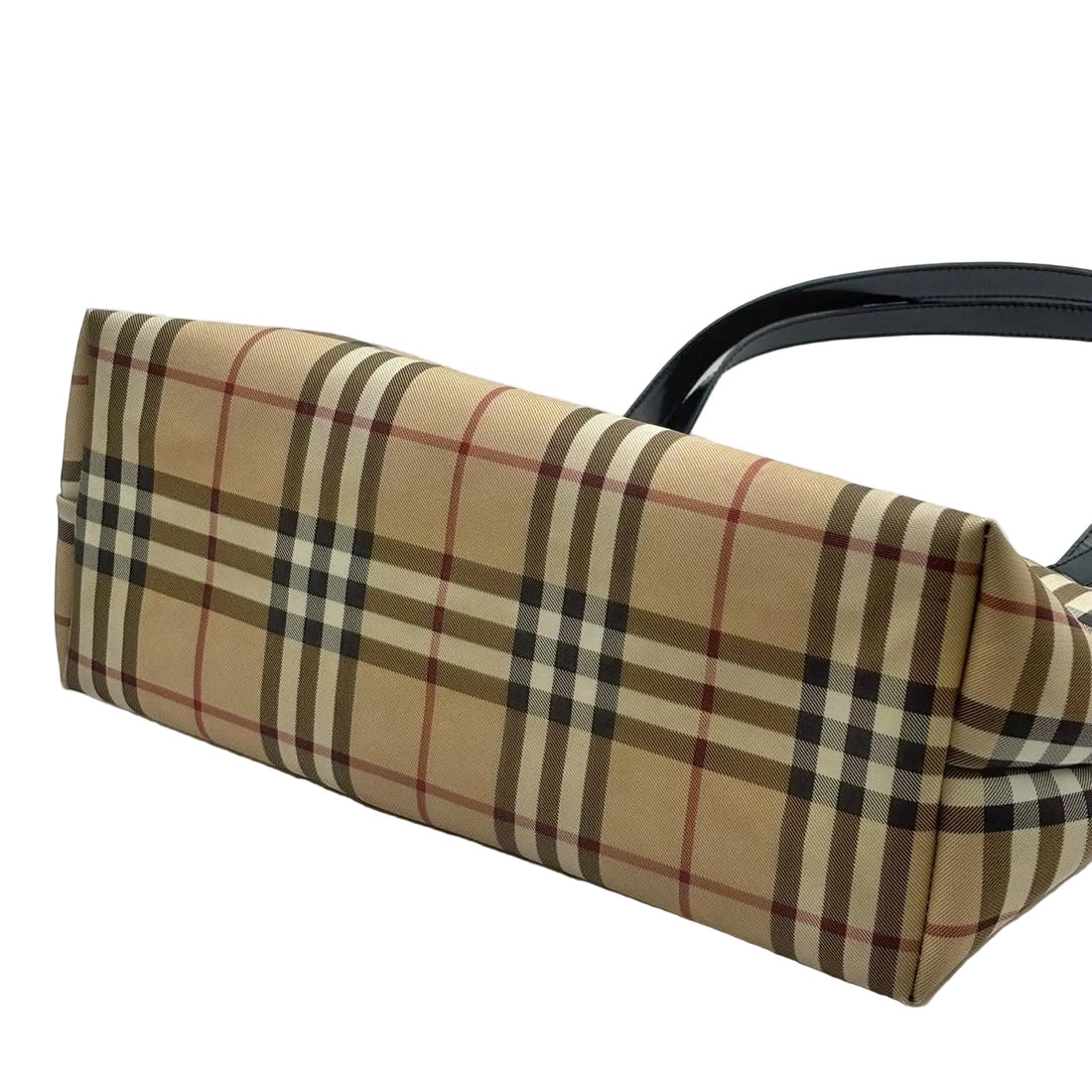 Burberry Canvas Nova House Check Tote Bag (Pre-owned) V2RM3RX