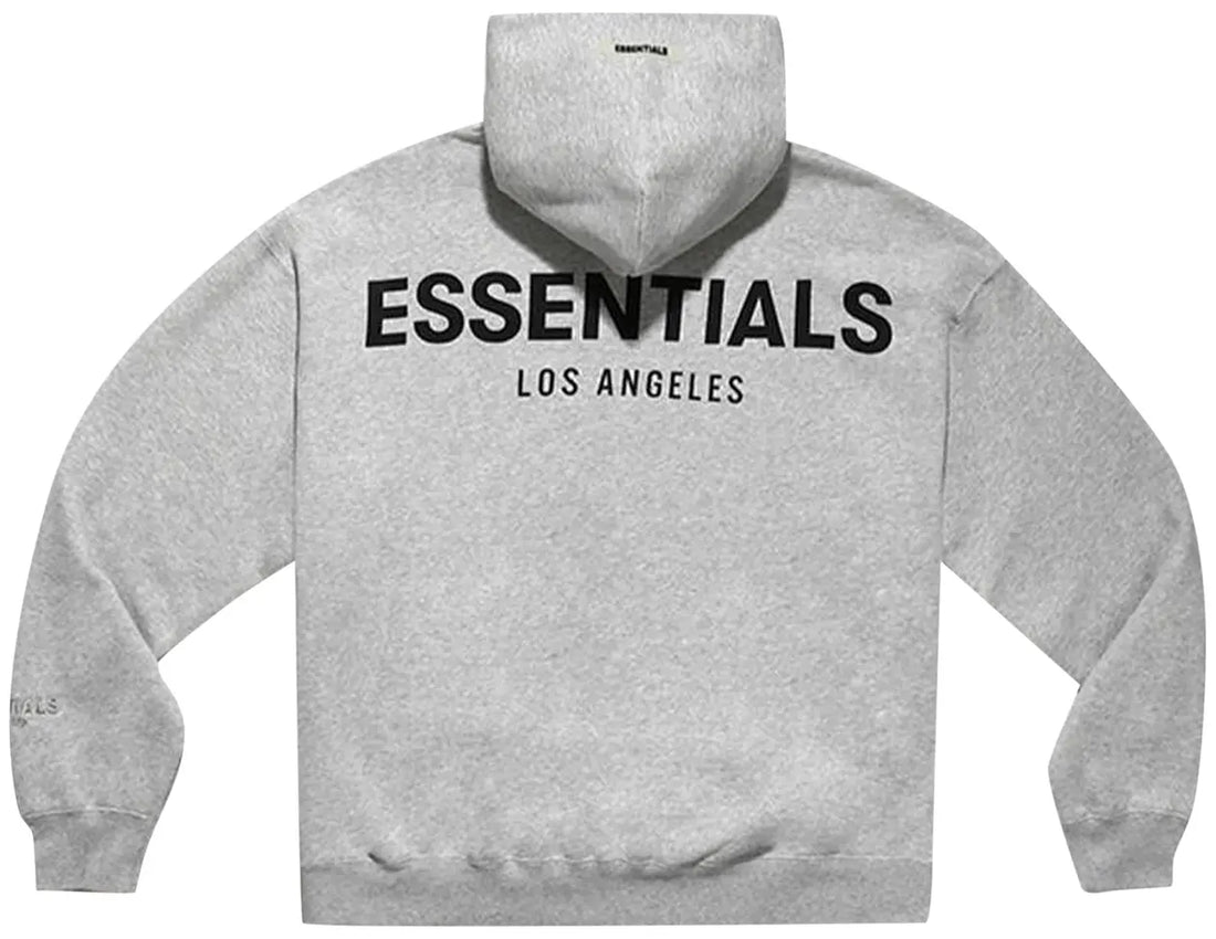 Fear of God Essentials Los Angeles Pullover Hoodie 'Grey'