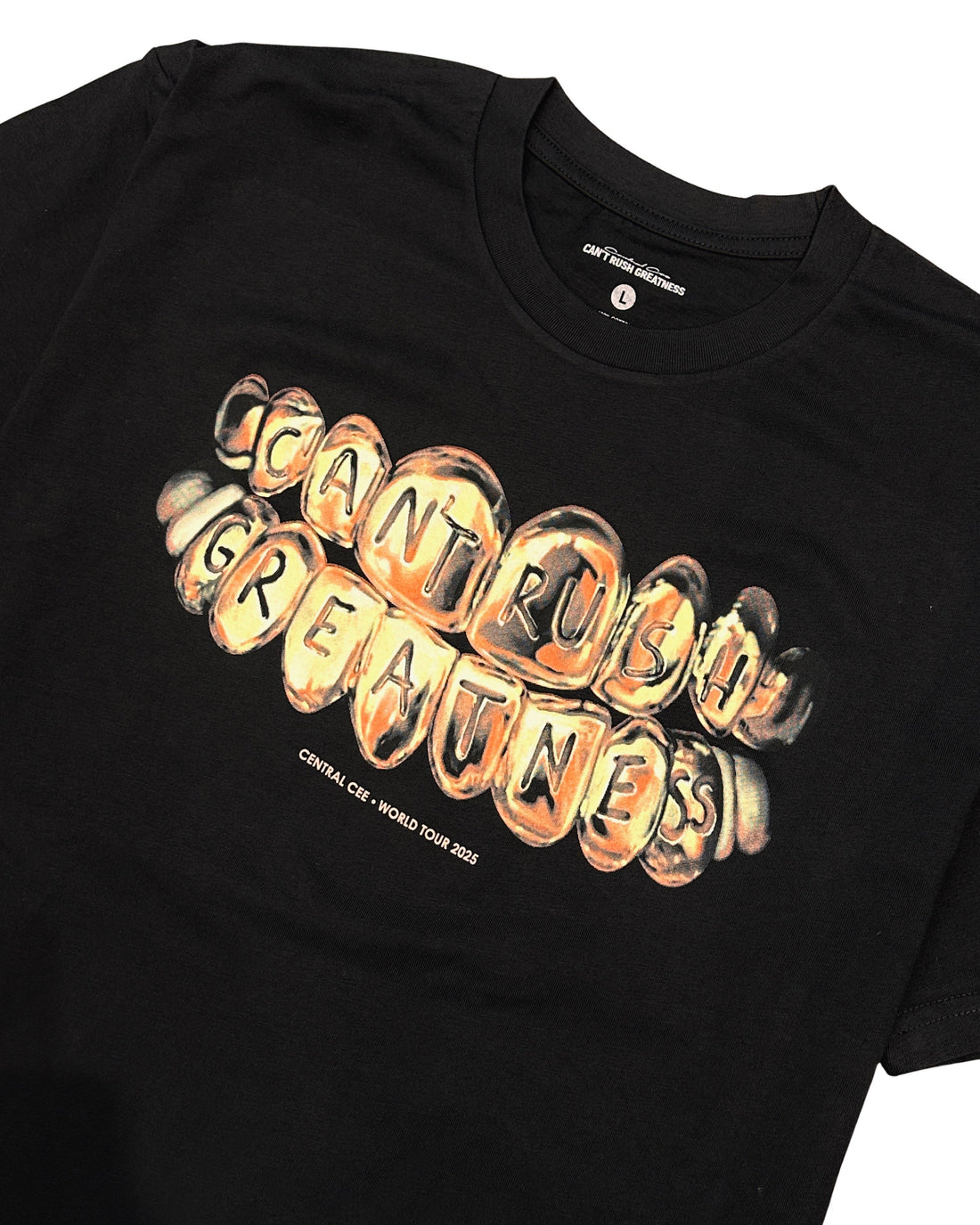 Central Cee World Tour 2025 Tee Black