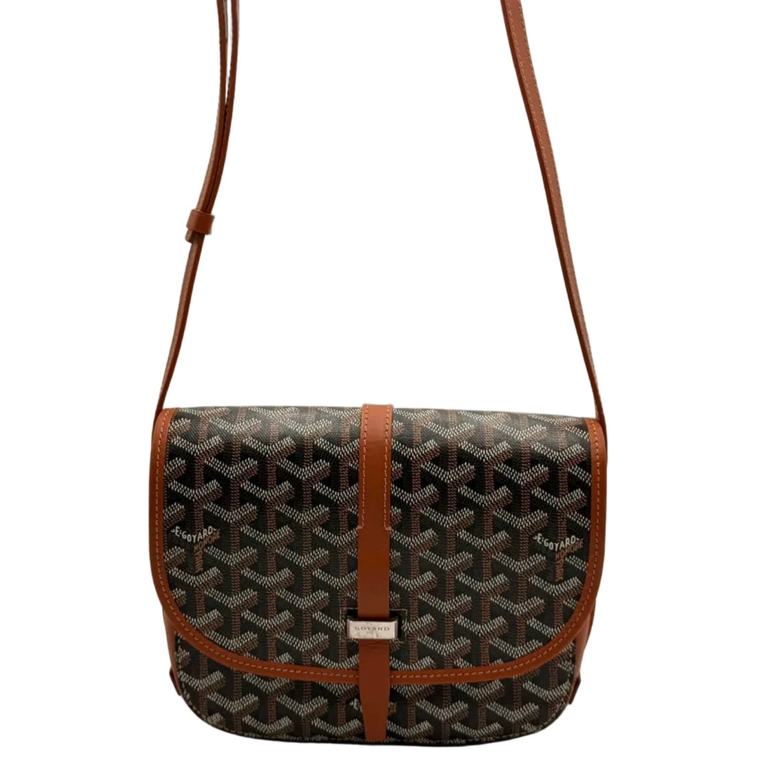 GOYARD Belvedere PM Black & Tan (Like new) Q8BY7M