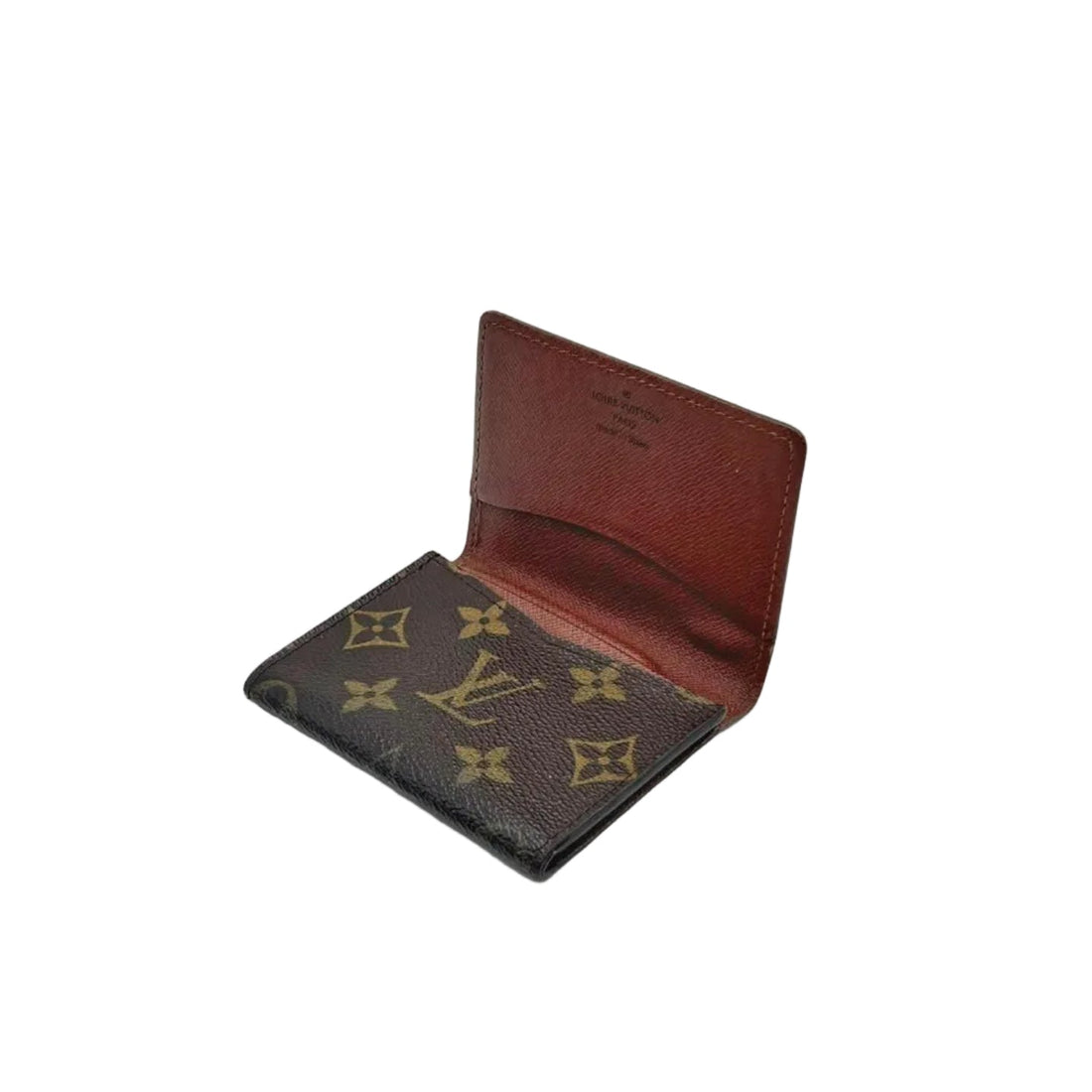 Louis Vuitton Monogram Canvas Envelope Business Card Holder (Pre-owned)