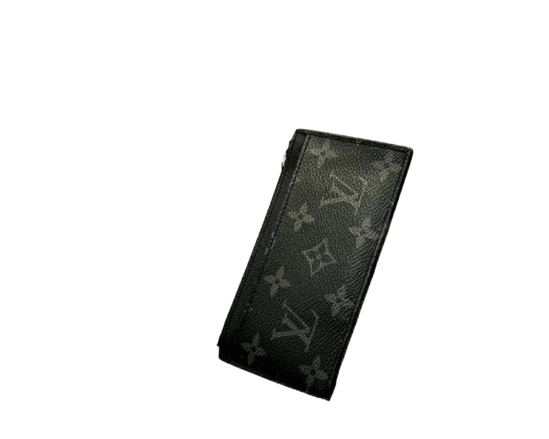 Louis Vuitton Coin Card Holder Monogram Eclipse Canvas (Like new) HK7V4W8