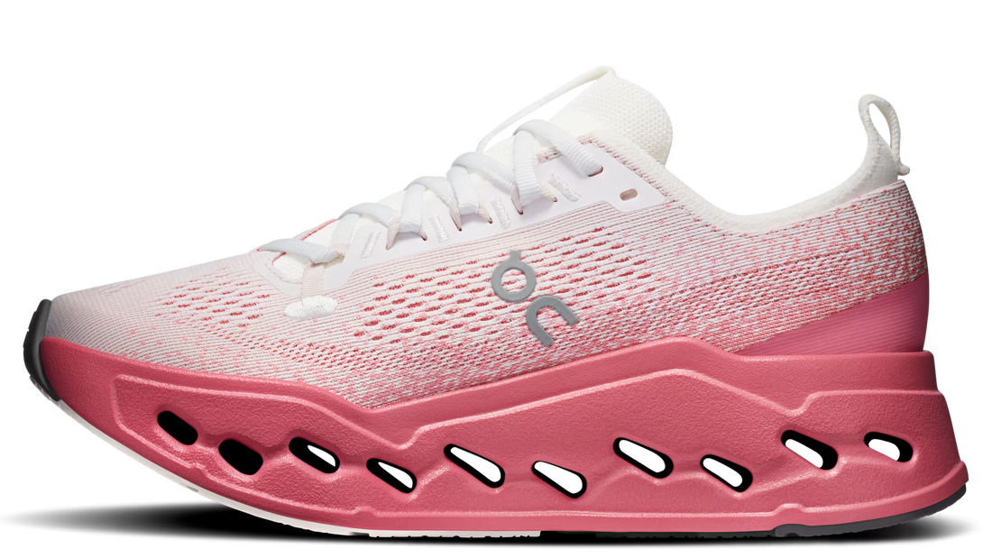 On Running Cloudsurfer Max White Camelia (Women's)