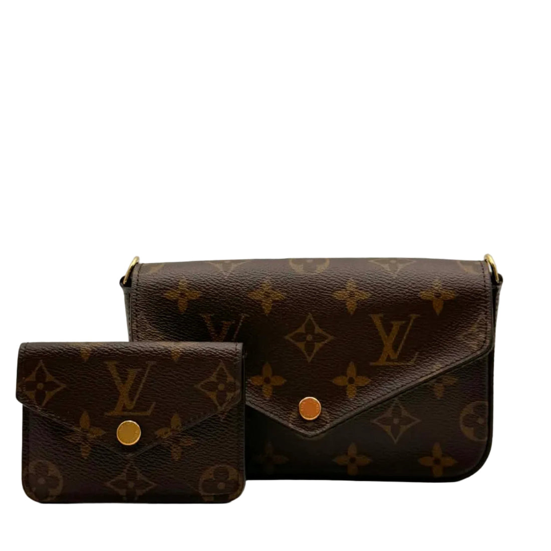 Louis Vuitton Monogram Felicie Strap & Go Kaki (Like new) HCW8TRD