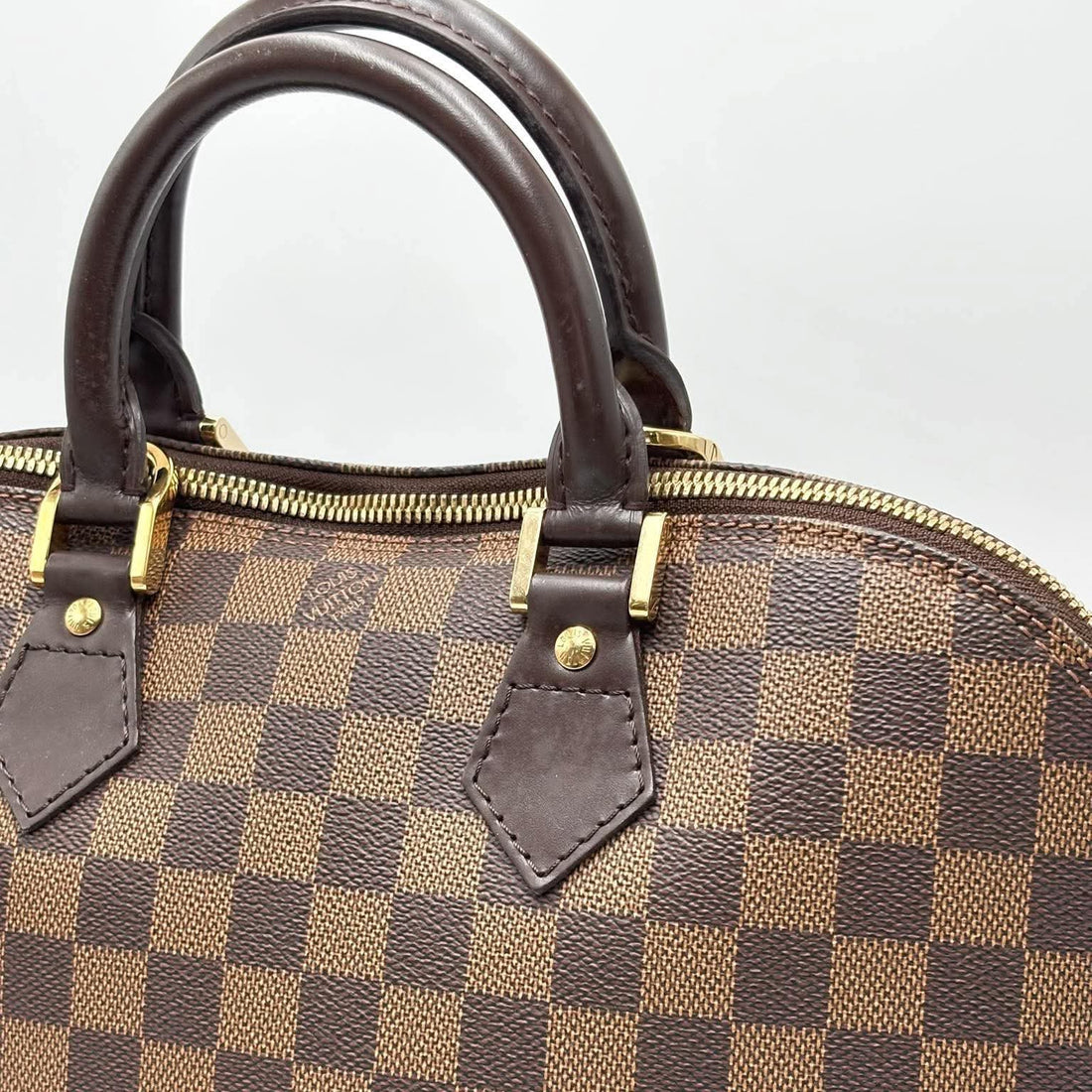 Louis Vuitton Damier Ebene Canvas Alma PM Bag (Pre-owned) BBH94TJ